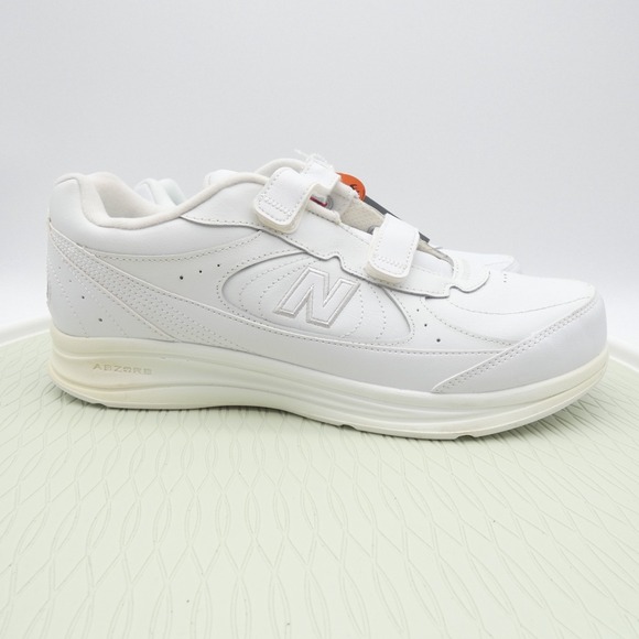 New Balance Other - New Balance 577V1 MW577VM Mens US 10.5 Walking Shoes White Leather Sneakers